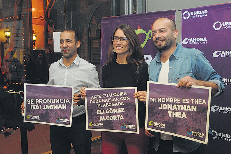 Hagman y Gómez Alcorta encabezan la lista de diputados y Thea, la de legisladores porteños.