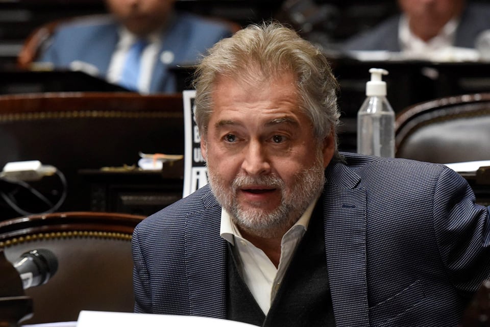 El diputado peronista Roberto Mirabella.
