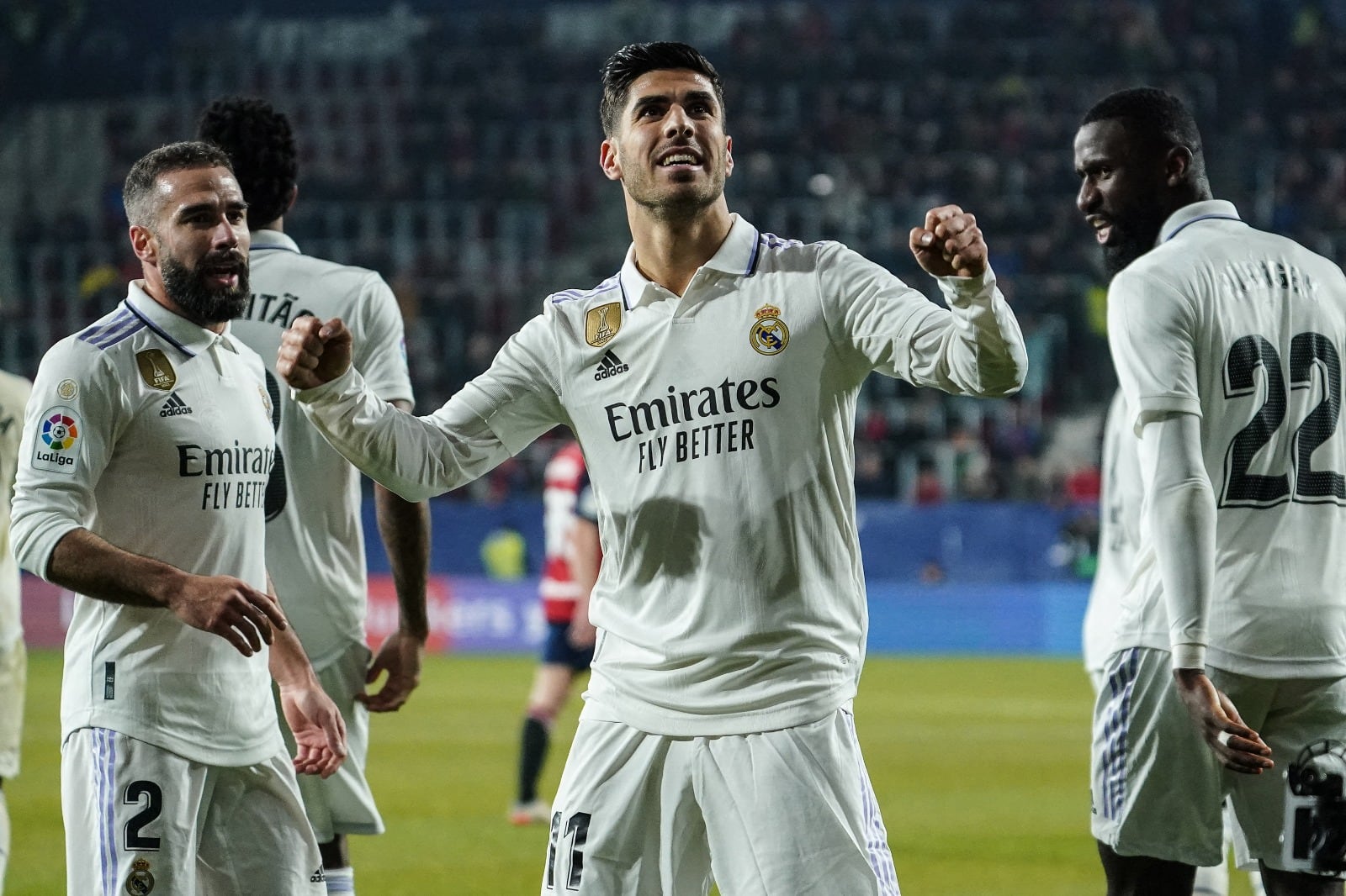 Asensio sentenció la victoria merengue.