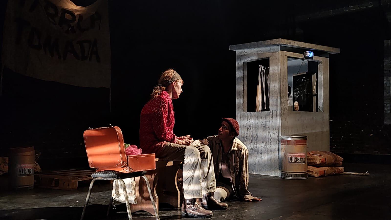 Mónica Driollet y Bruno Mux en "Madrijo".