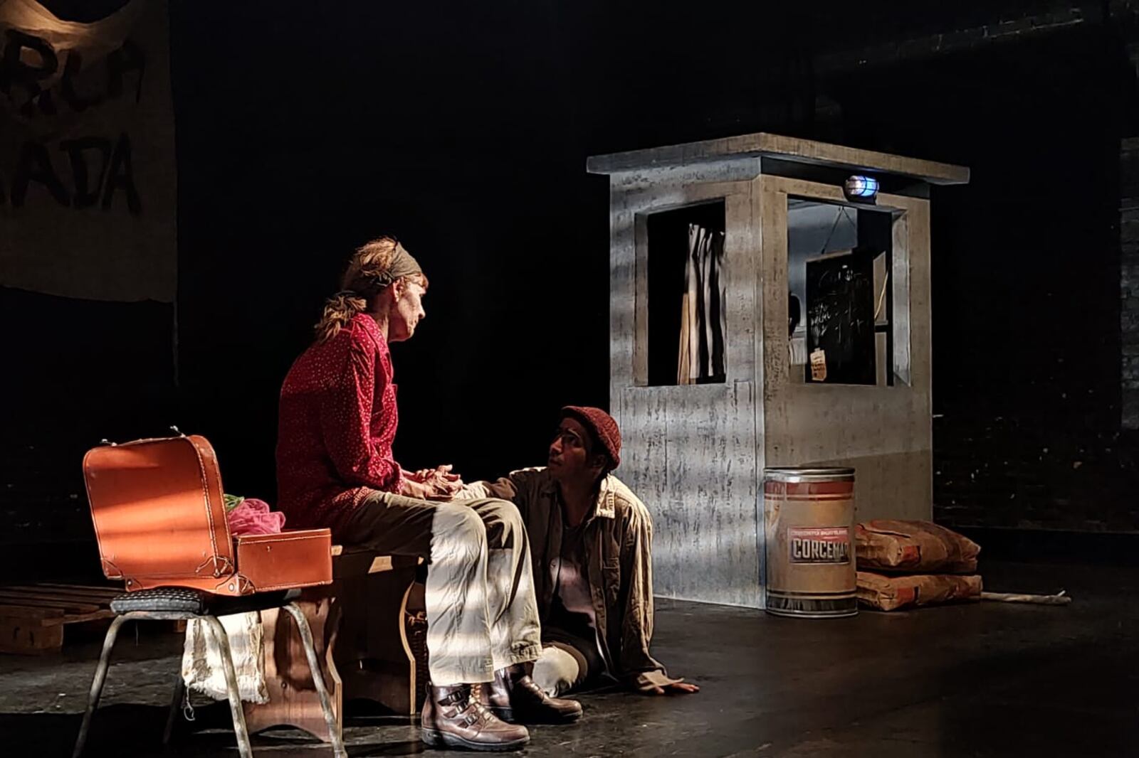 Mónica Driollet y Bruno Mux en "Madrijo".