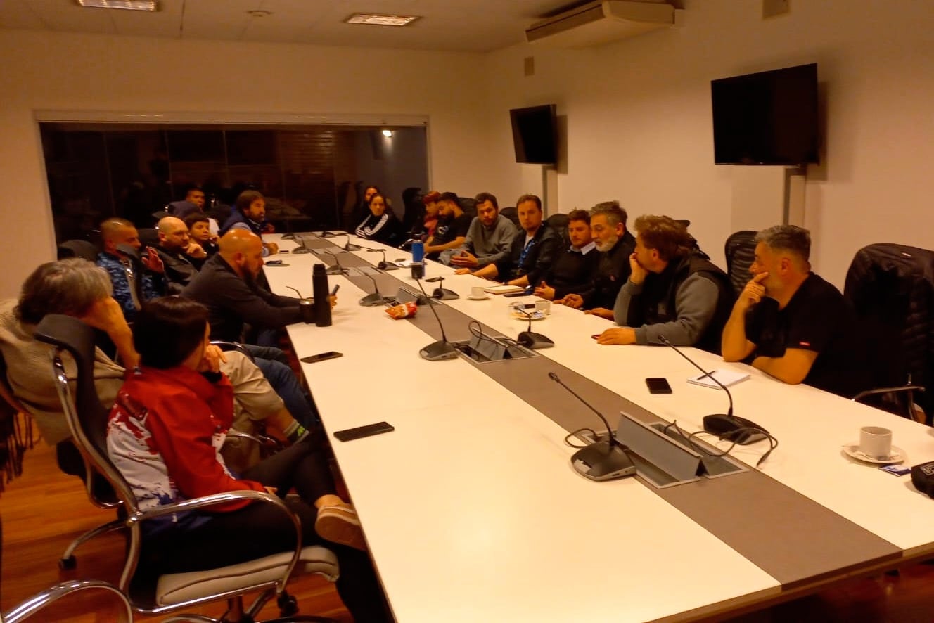 La reunión de los referentes del deporte popular.