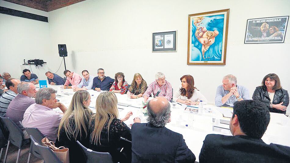 Los referentes del Movimiento Obrero Santafesino recibieron la semana pasada a CFK.
