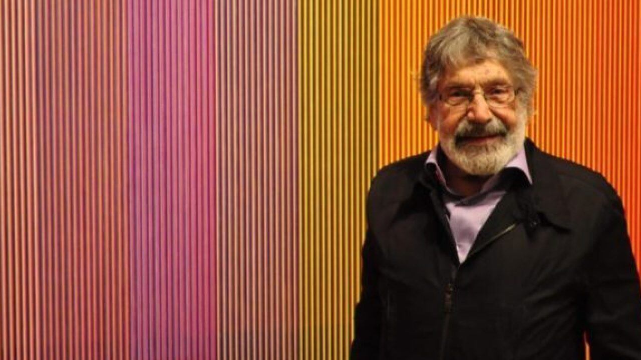 El venezolano Cruz-Diez estaba radicado en París desde los años 60. 