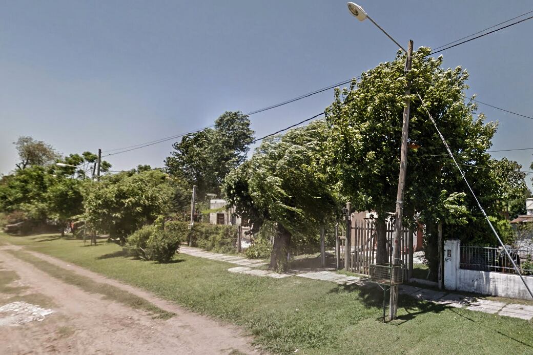 La vivienda donde convivían la víctima y Apodaca Ferreira, en Moreno.