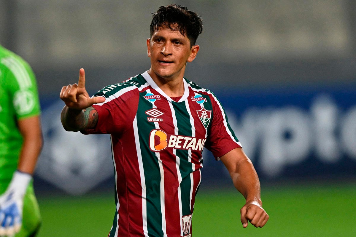 El argentino Germán Cano, goleador de Flu