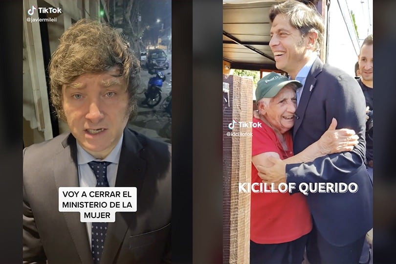 Milei tiene millones de vistos y Kicillof lanzó el nuevo canal de comunicación en diciembre en busca de "cercanía" y el desafío de no desperfilarse.