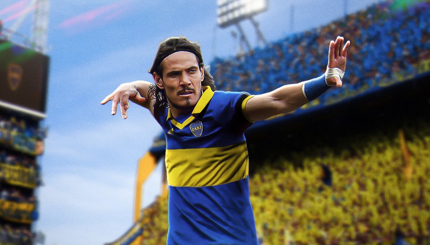 Cavani es nuevo refuerzo de Boca.