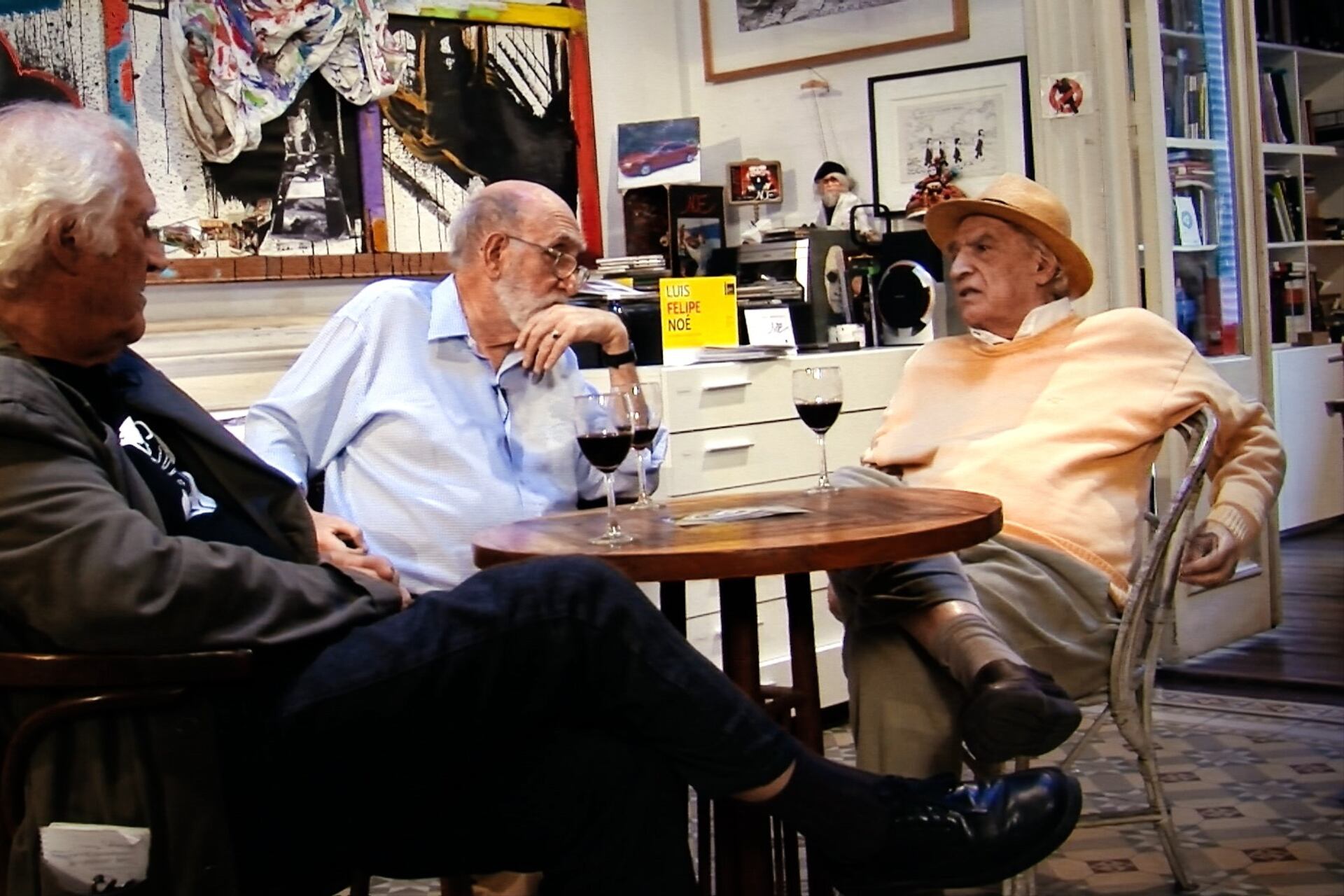 Pino, Yuyo y Tato comparten un concepto siempre dinámico del acto creativo y la poética del riesgo.