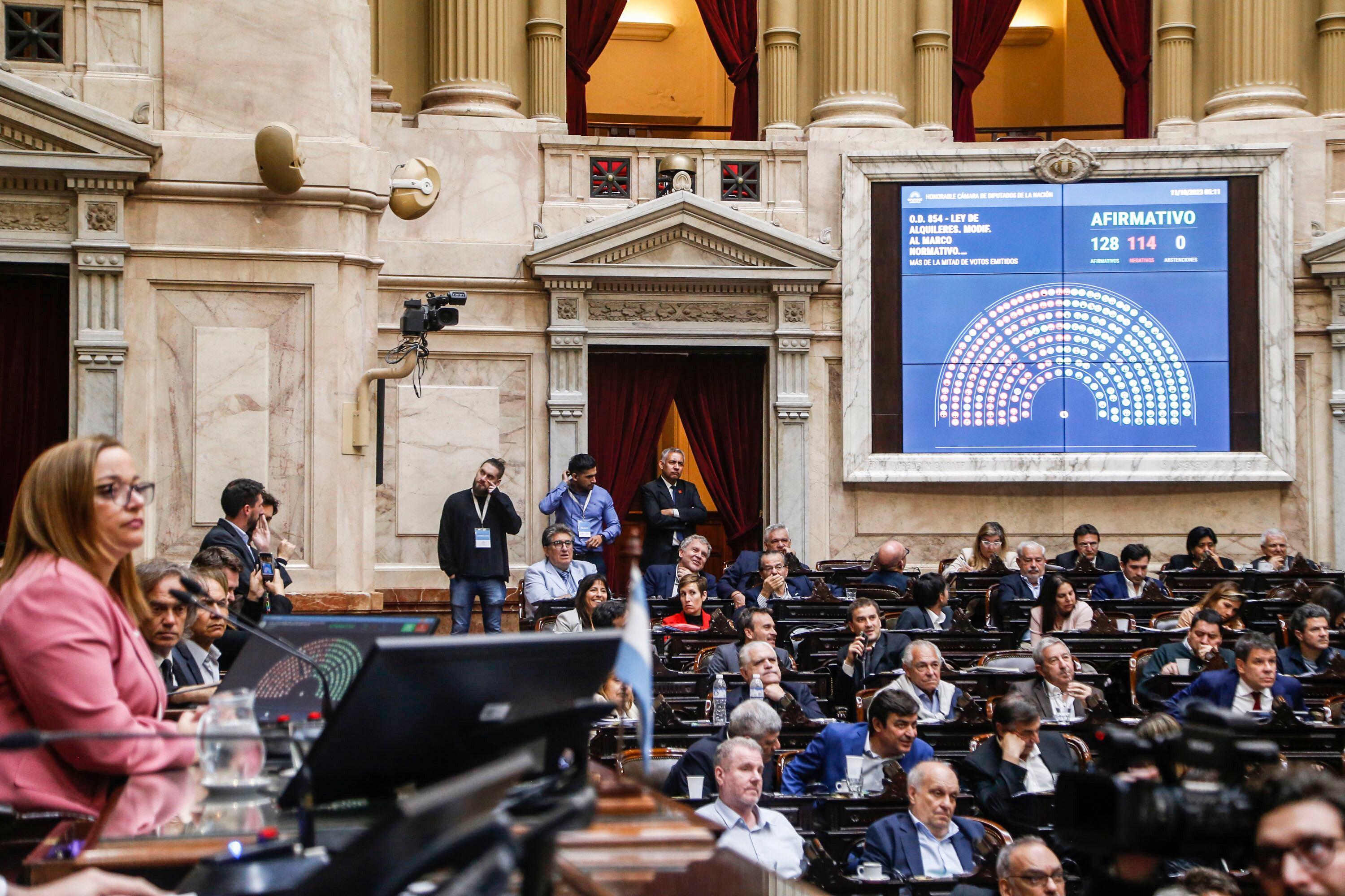 La conducción de la Cámara baja está en disputa.