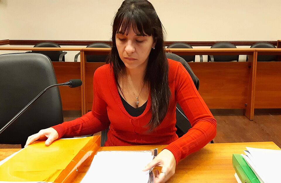 La fiscal Río Ayala, de la Unidad de Violencia de Género, Familiar y Sexual, trabajó en la acusación.