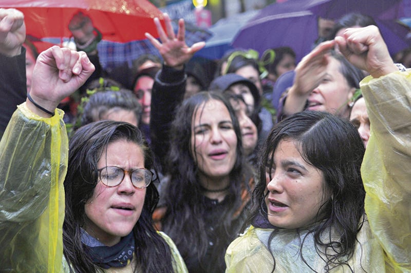 Las mujeres volverán a marchar contra los femicidios este viernes.