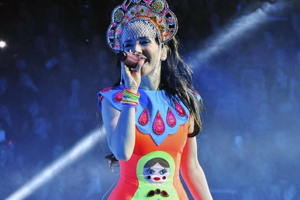 Oreiro convoca multitudes cada vez que se presenta en Rusia.