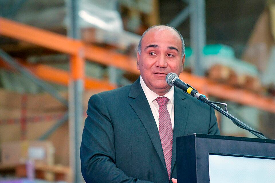 El jefe de Gabinete, Juan Manzur. Imagen: NA.