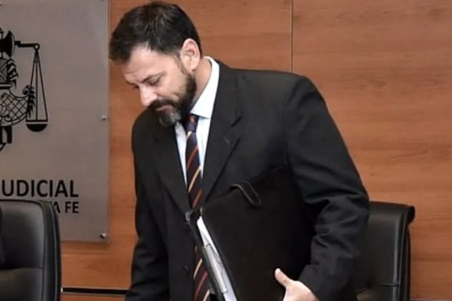 El juez Rodolfo Mingarini.