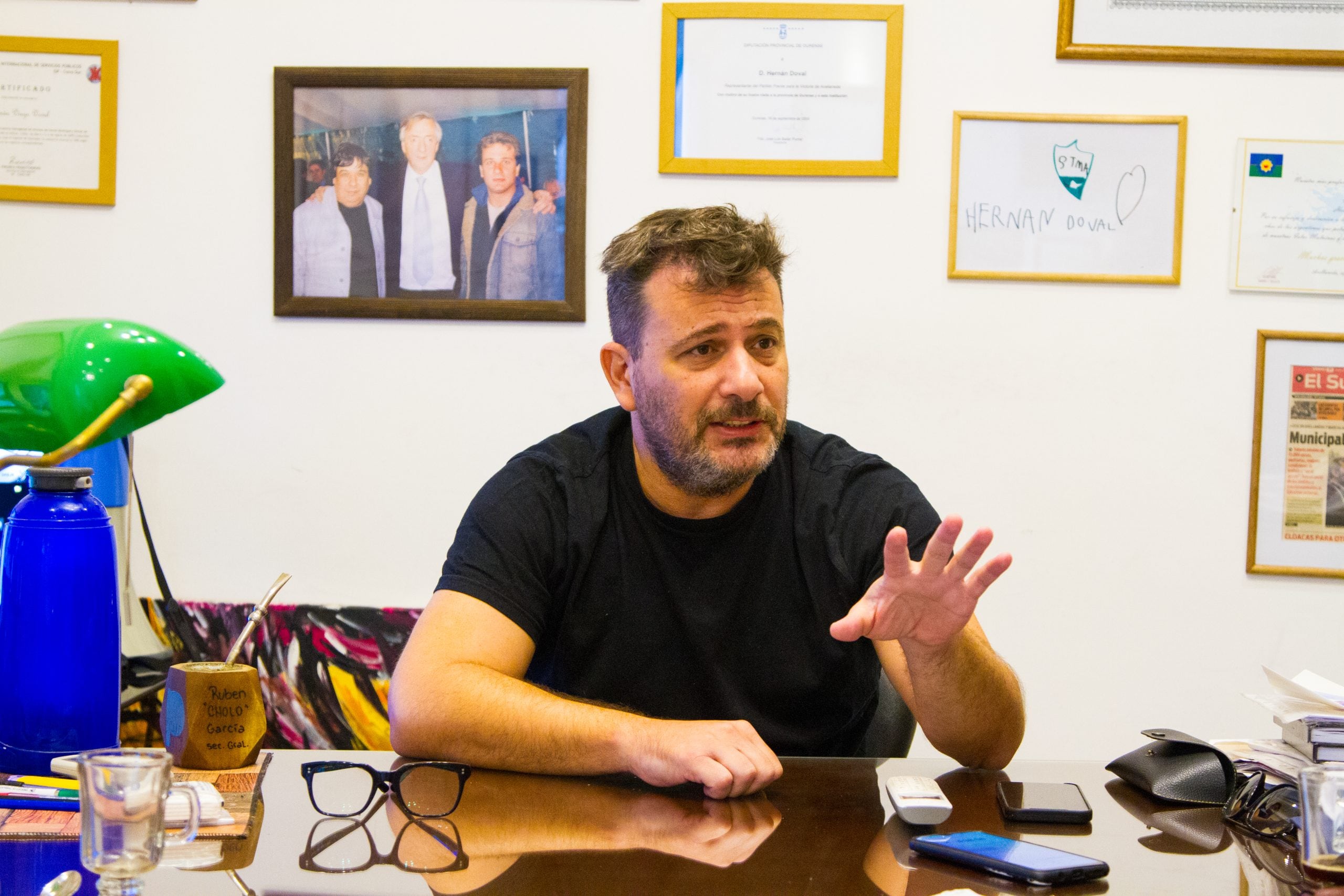 Doval dice que hay un "discurso dominante que apunta a construir un estado impotente".