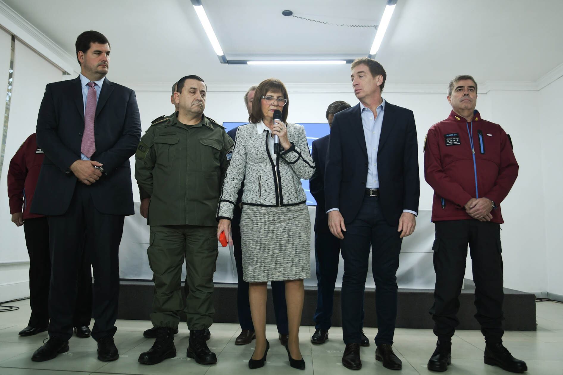 Patricia Bullrich, otro papelón en conferencia de prensa.