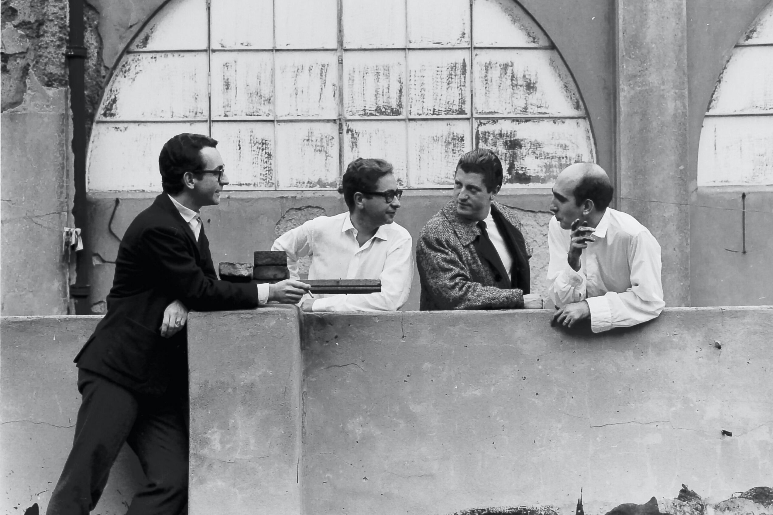 De izq. a der.: De la Vega, Deira, Macció y Noé. Abajo: De la Vega