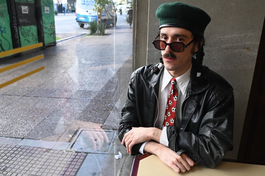 El músico uruguayo Paul Higgs, fotografiado por Darwin Borrelli