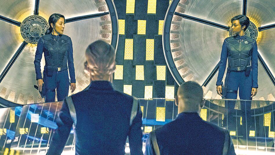 El tono de Discovery es sensiblemente más oscuro que el del resto de la saga de Star Trek.