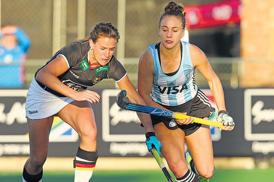 Las chicas jugaron un buen partido pero terminaron perdiendo ante las alemanas.