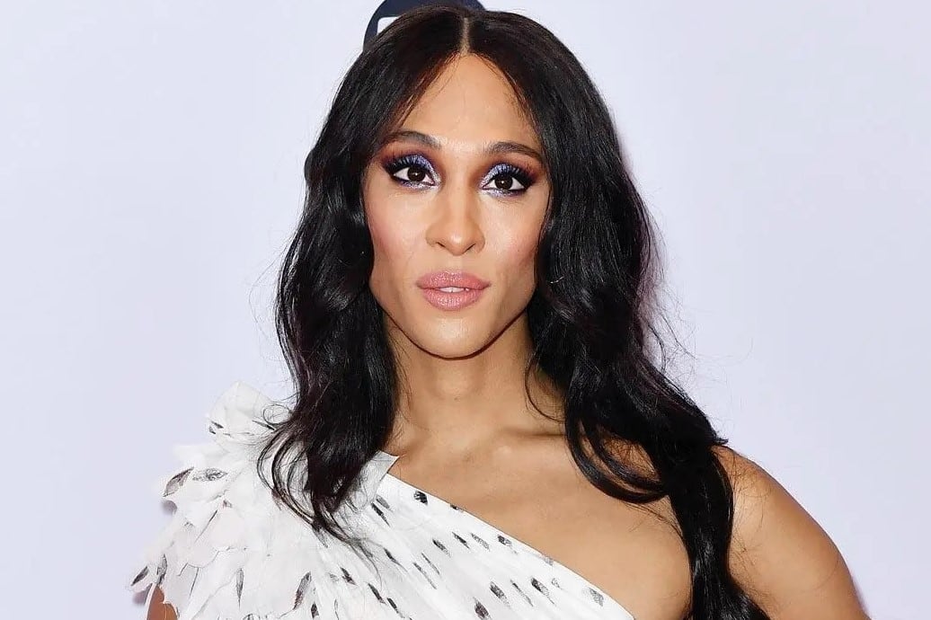 MJ Rodríguez, la primera mujer trans en ganar un Globo de Oro. Imagen: AFP.