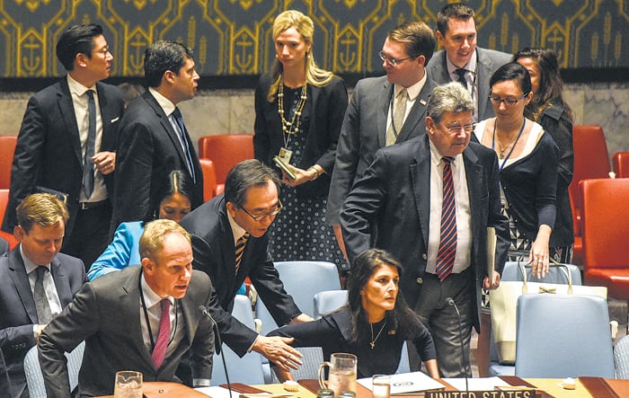 La embajadora norteamericana ante Naciones Unidas, Nikki Haley, dijo que la paciencia de su país “no es ilimitada”.