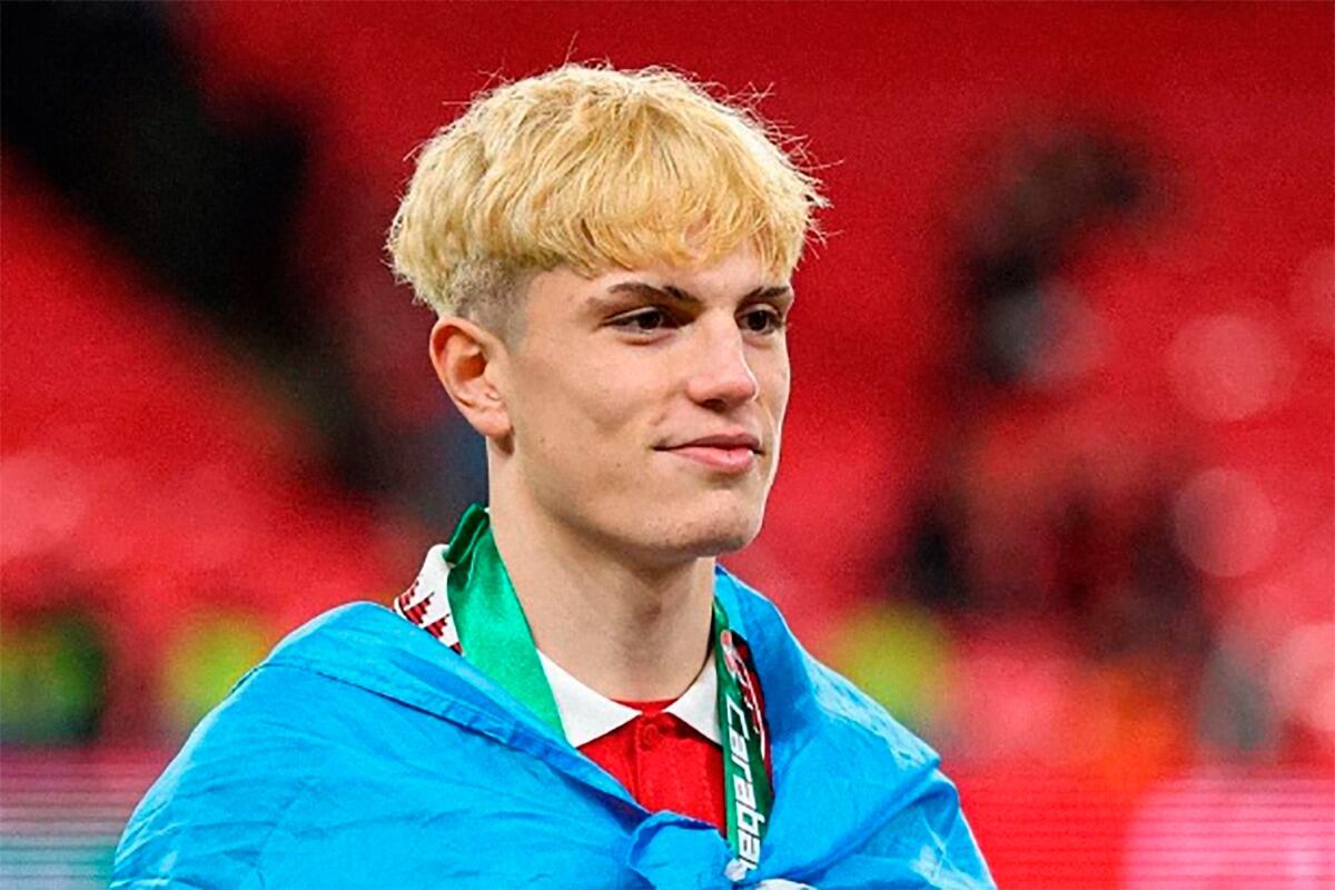 Alejandro Garnacho no pudo estar en el Sudamericano ni con la Selección Mayor