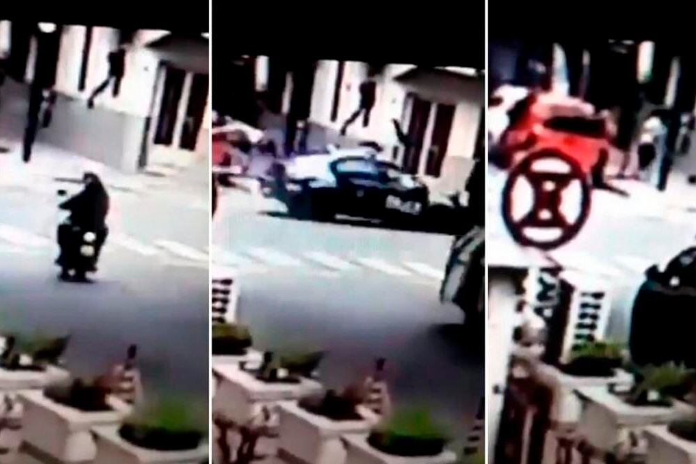 Captura de las cámaras de seguridad.