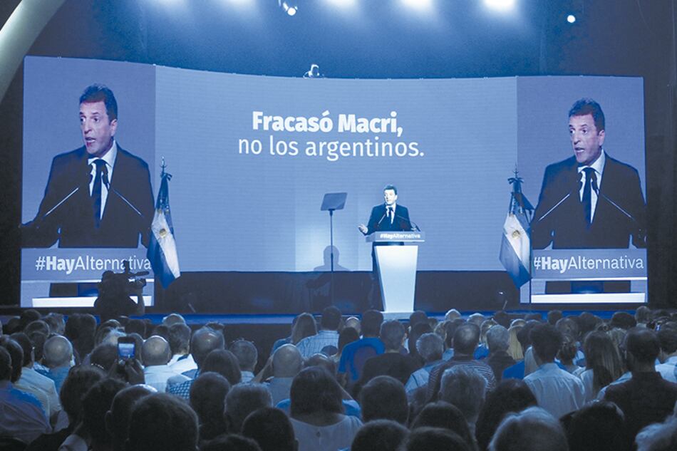 Sergio Massa presentó sus diez compromisos para transformar la Argentina.