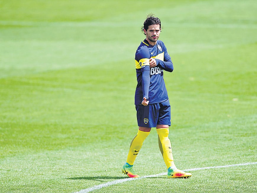 Fernando Gago atravesaba un gran momento y había tomado la posta de símbolo que dejó Tevez.