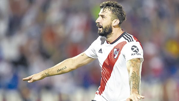 Lucas Pratto, 67 partidos y 22 goles en River.