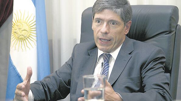 Juan Manuel Abal Medina declaró ayer en el juzgado de Bonadio.