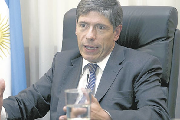 Juan Manuel Abal Medina declaró ayer en el juzgado de Bonadio.