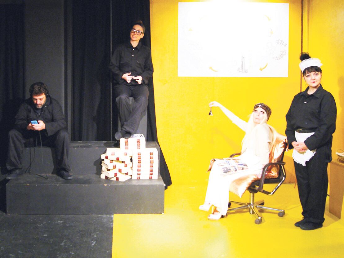 El autor de Haven es el argentino Luis Gayol, uno de los dueños del Calder Theatre and Bookshop.