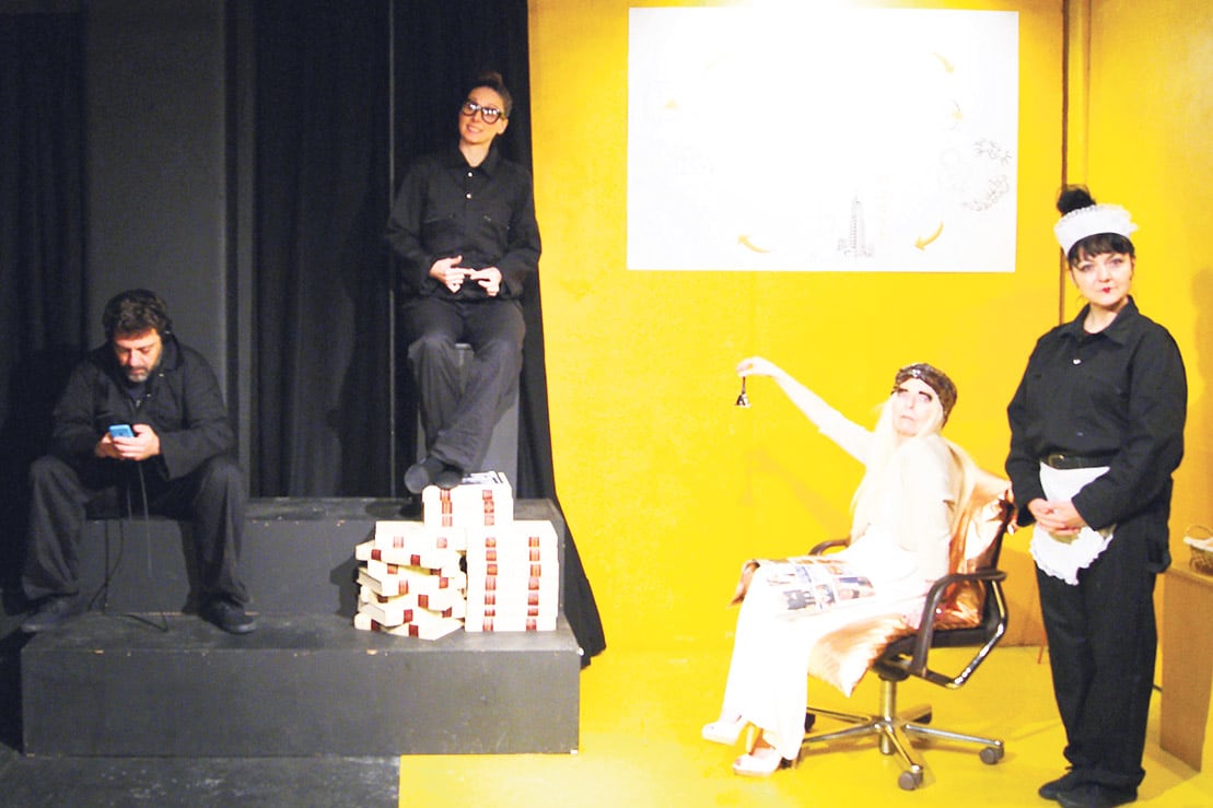 El autor de Haven es el argentino Luis Gayol, uno de los dueños del Calder Theatre and Bookshop.