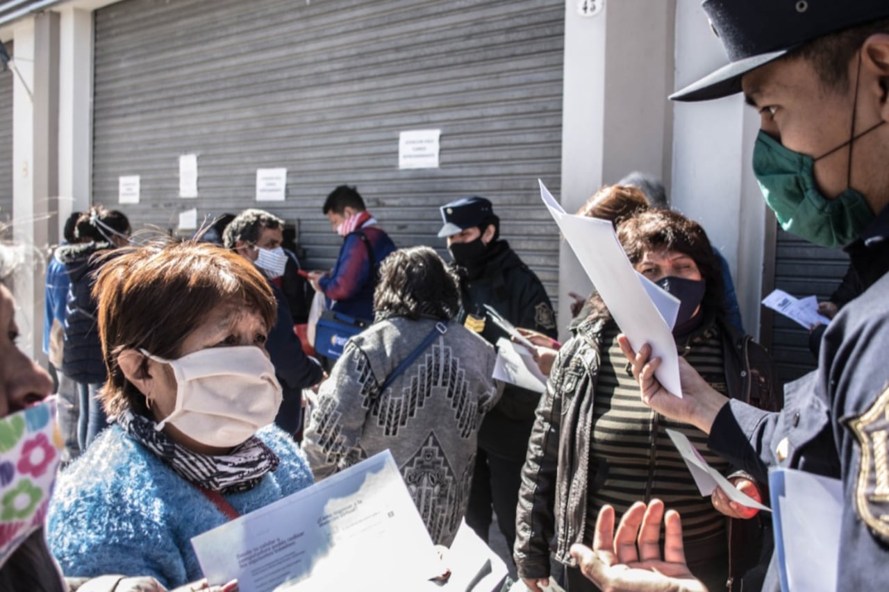 Las personas que tenían turno deberán esperar un nuevo llamado