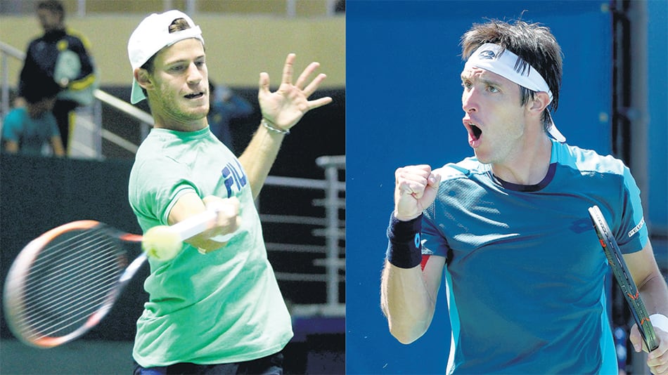 “Necesito mejorar”, fue la autocrítica de Schwartzman. A Mayer lo espera Nadal, que tuvo un debut arrollador.