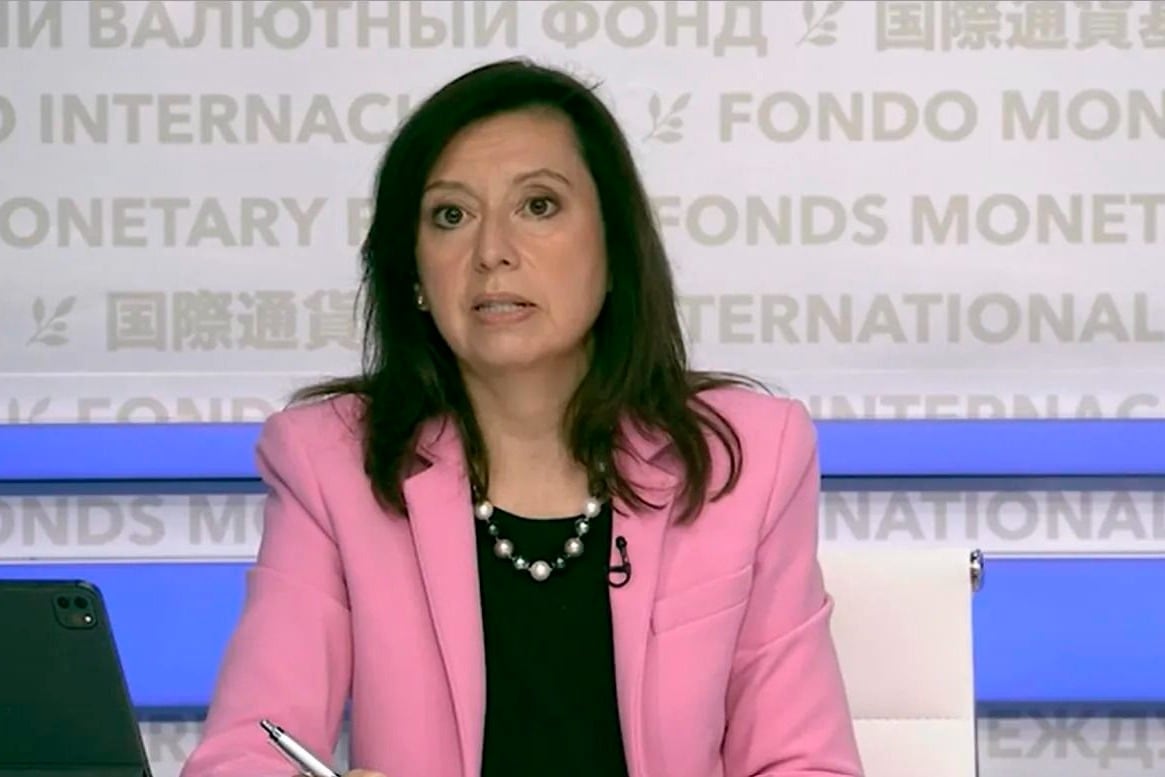 La portavoz del FMI, Julie Kozack, afirmó que "esperamos que la economía comience a crecer nuevamente en la segunda mitad de este año".