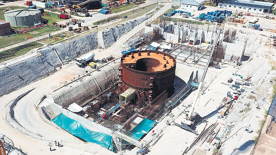 El CAREM es un proyecto de reactor nuclear de baja potencia, que se construye en el partido de Zárate.
