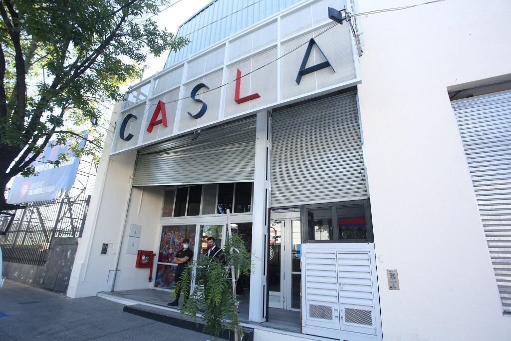 La sede del Ciclón ubicada en Avenida La Plata 1770