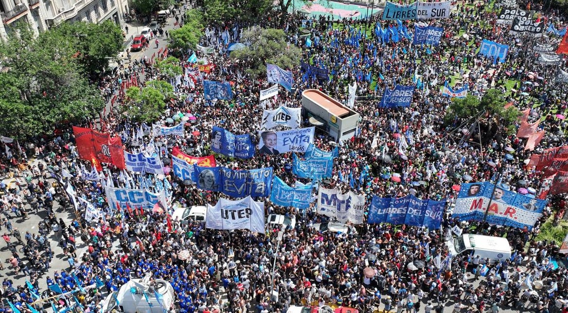 El paro será de 36 horas acoplado a la marcha en apoyo a los jubilados.