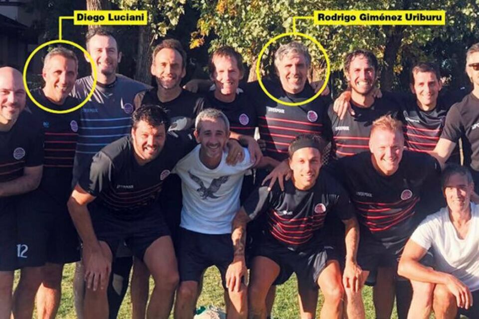 La foto con el juez y el fiscal del juicio contra Cristina Kirchner que desató el escándalo.