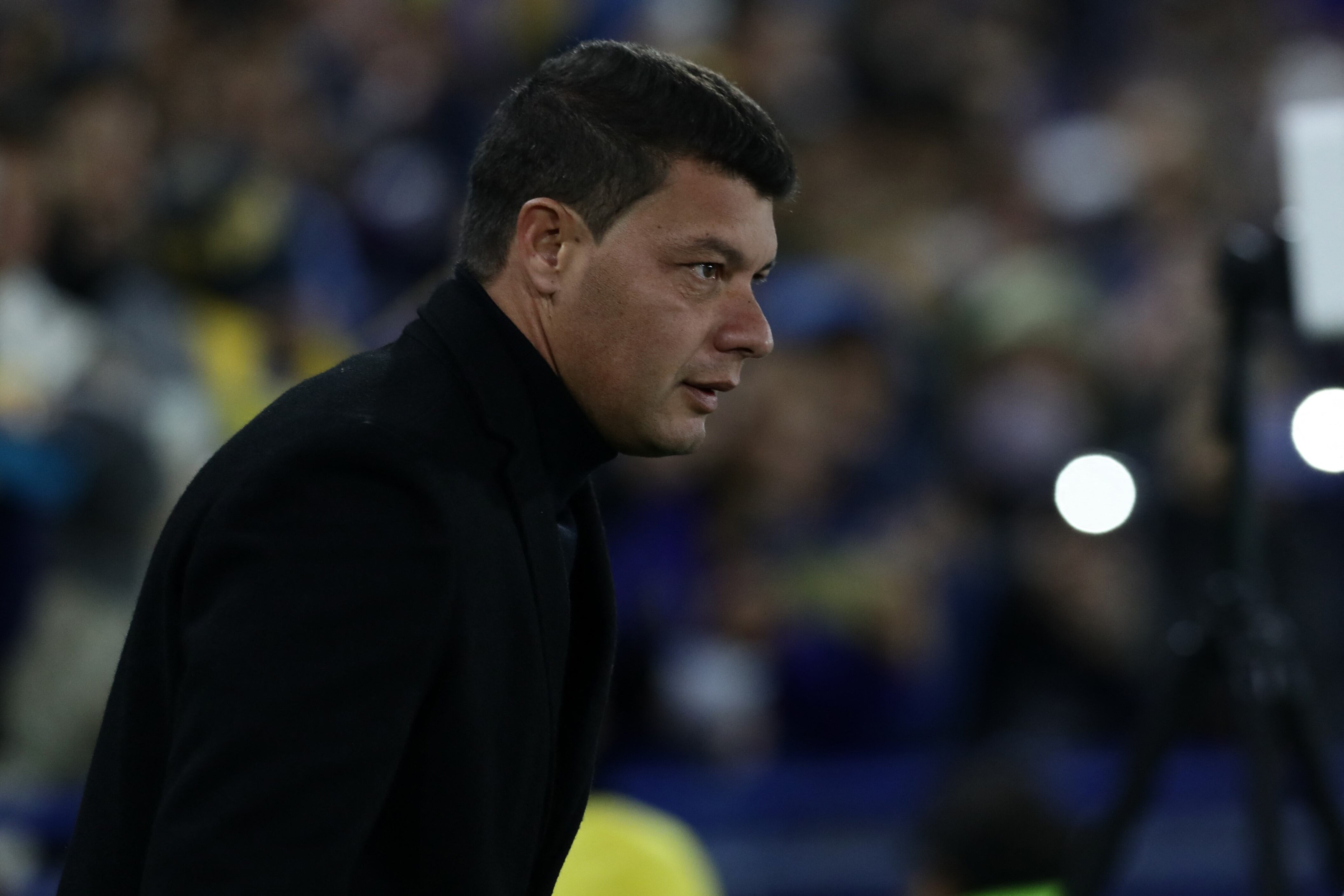 Sebastián Battaglia, conforme con el momento del equipo (Foto: AFP).