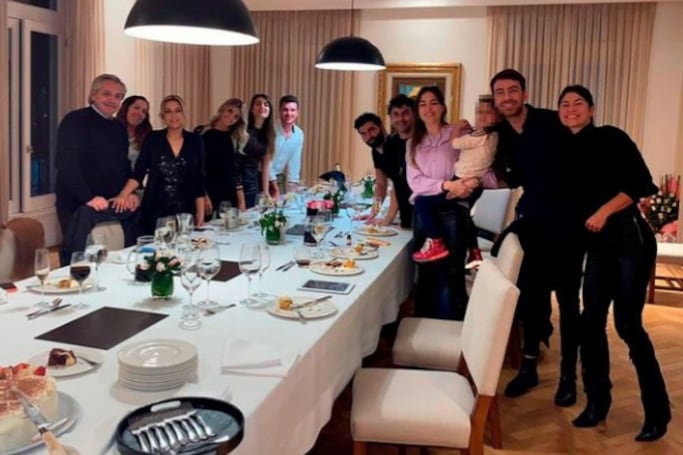 La foto del cumpleaños de la primera dama.