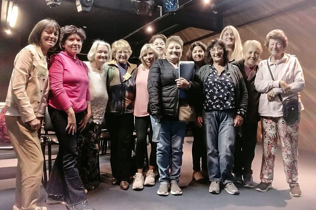 El staff de Palabreras de Mar del Plata. 