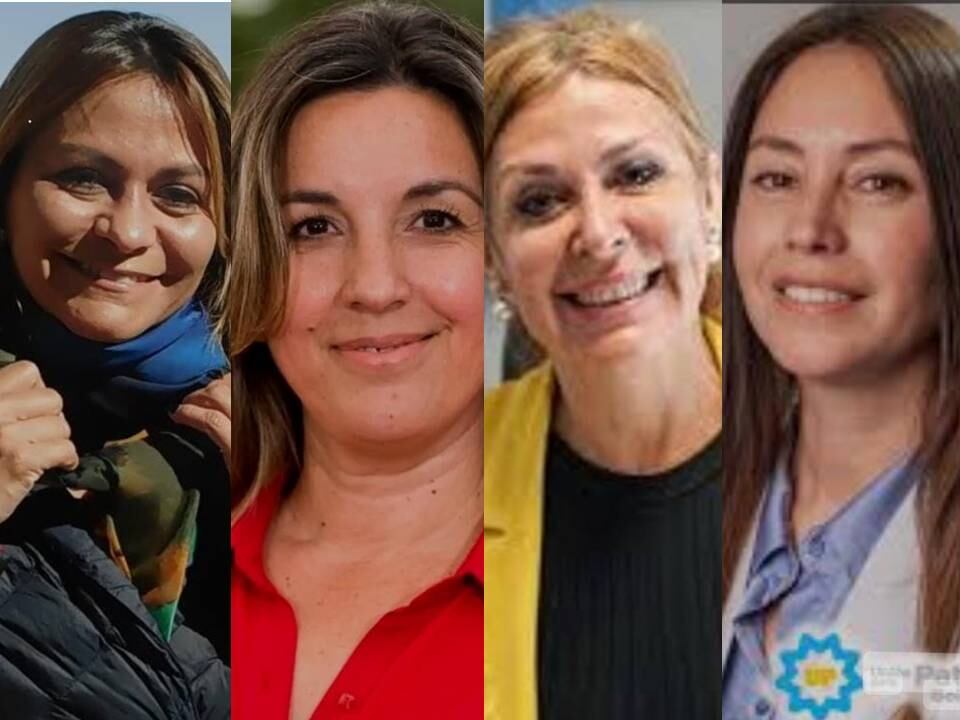 De izquierda a derecha: Roxana Paulón, Susana Zenteno, Verónica Mercado y Andrea Carabajal.