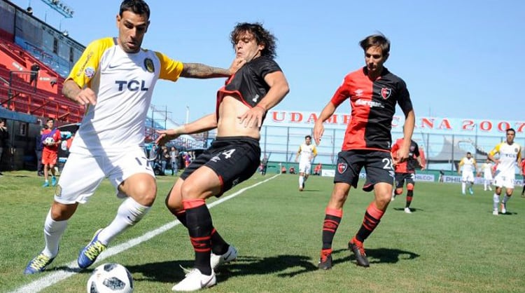 La mitad de Rosario celebró en Sarandí.