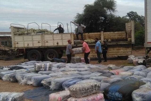 Operativo de secuestro de hojas de coca
