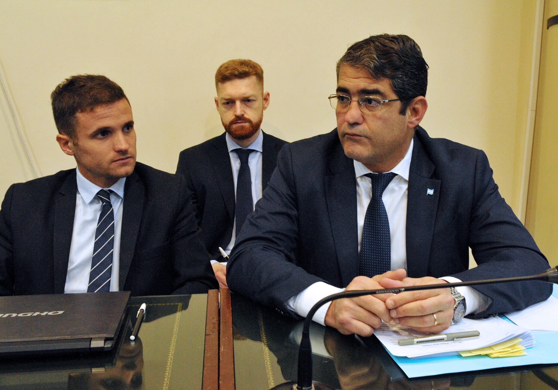 El fiscal Martín Suárez Faisal fue el que hizo las preguntas a los testigos en el juicio.